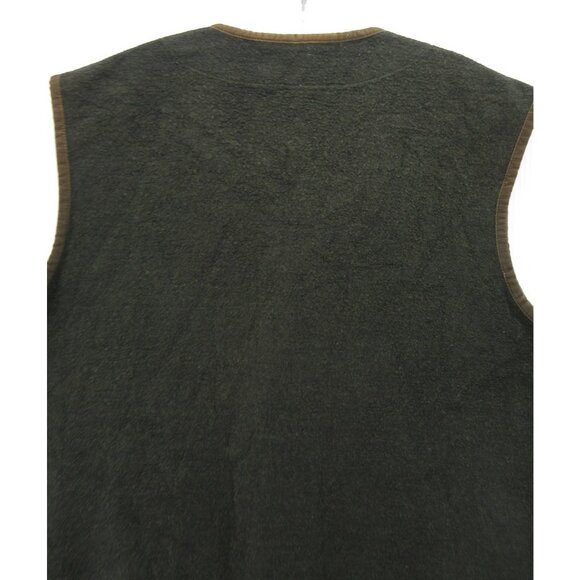 VINTAGE Burberry London Vest Large Waistcoat Wool Hunting Country UK 6 - Picture 8 of 12